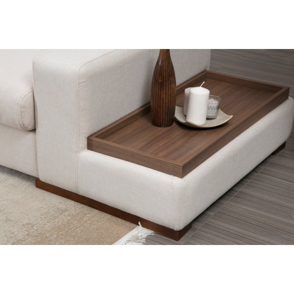 Long divansoffa - Beige Long divansoffa - Beige