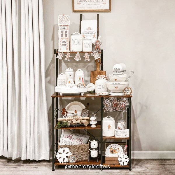 Barak kökshylla 90 cm - Brun/svart Barak kökshylla 90 cm - Brun/svart