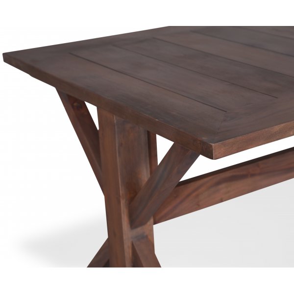 Croco brunt matbord 200x90 cm - Vintage Croco brunt matbord 200x90 cm - Vintage