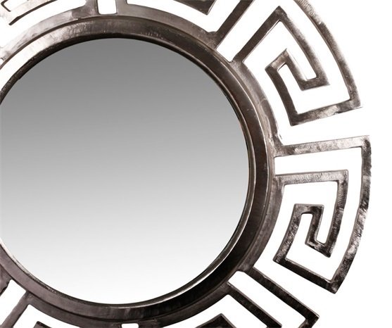 Zero spegel 86 cm - Nickel