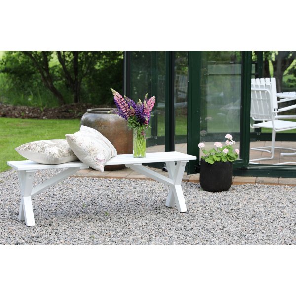 Scottsdale zitbank 140 cm - Wit Scottsdale zitbank 140 cm - Wit