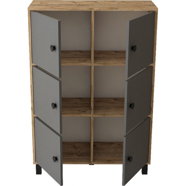 Vilamo skåp 48 - Furu/antracit Vilamo skåp 48 - Furu/antracit