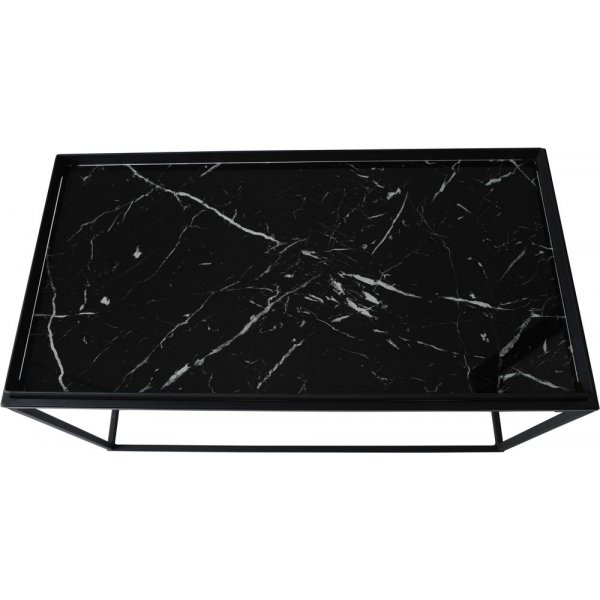 Hilliard soffbord 80 x 42 cm - Svart