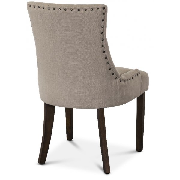 Matstol beige/brun - Tuva + Textilrengöring för möbler Matstol beige/brun - Tuva + Textilrengöring för möbler