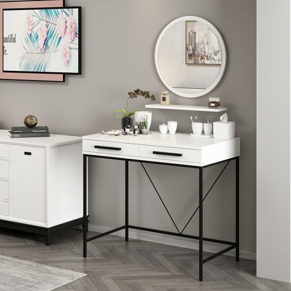 Sane kaptafel 90 x 45 cm - Wit Sane kaptafel 90 x 45 cm - Wit