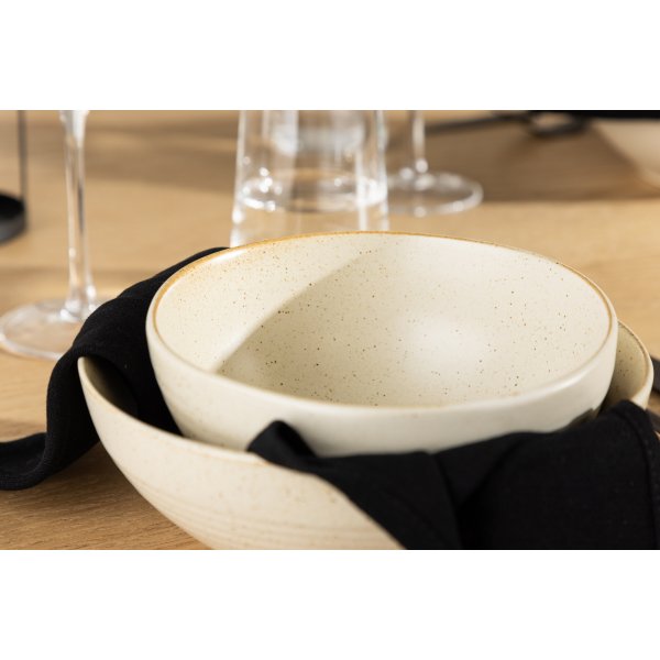 Active skål Ø15 cm - Beige/Svart Active skål Ø15 cm - Beige/Svart