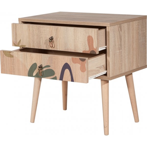 City Leaf nachtkastje - Beige