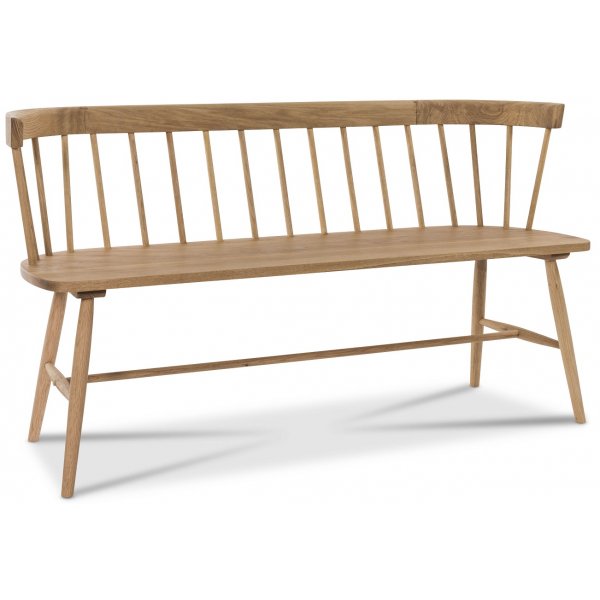 Pinnsoffa i oljad ek - Sandhamn + 3.00 x Stolsdyna