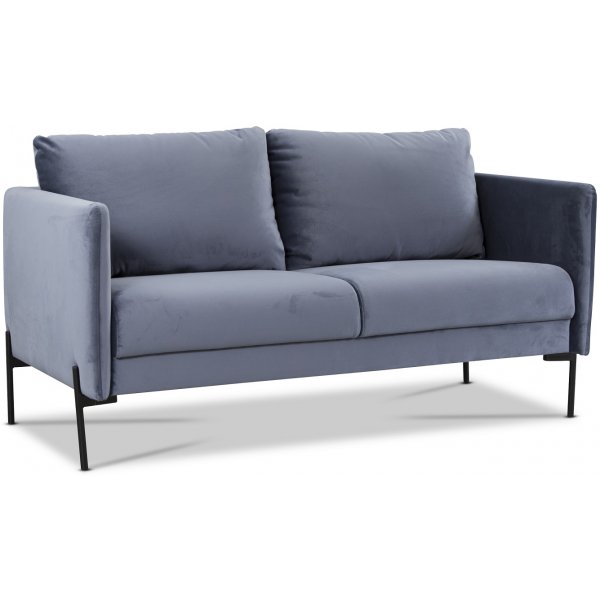 Kingsley 2,5-sits soffa - Duvbl sammet