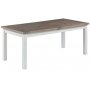 Canada matbord 180-230 cm - Grbetsad furu / Vita ben