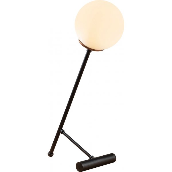 Lampe de table Golf opale - Noir