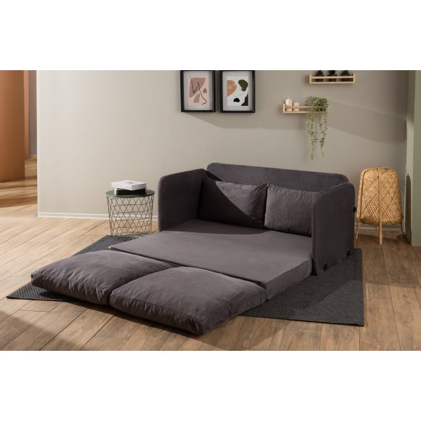 Saga 2-sits bäddsoffa XL - Grå Saga 2-sits bäddsoffa XL - Grå