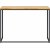 Aroz konsolbord 106,5 x 35,5 cm - Akacia/svart