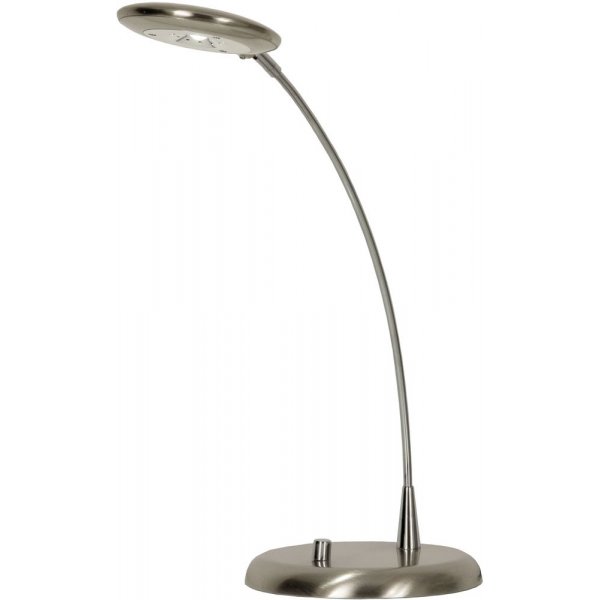 Moto bordslampa - Stl/krom