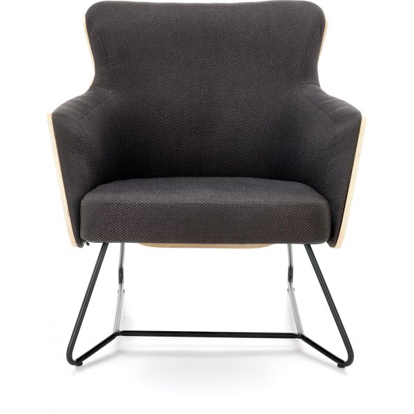 Fåtölj Relax - Grå & ek Fåtölj Relax - Grå & ek