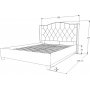 Duncan sngram 140x200 cm - Gr sammet