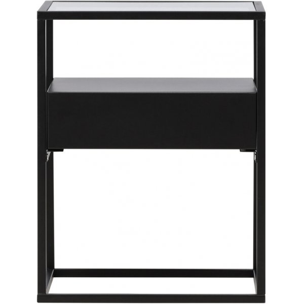 Table d\\\'appoint Fortaleza 40 x 40 cm - Noir