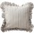 Housse de coussin Luciole 43 x 43 cm - Noir/blanc