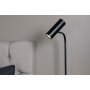 Malsta bordslampa - Vit marmor/svart