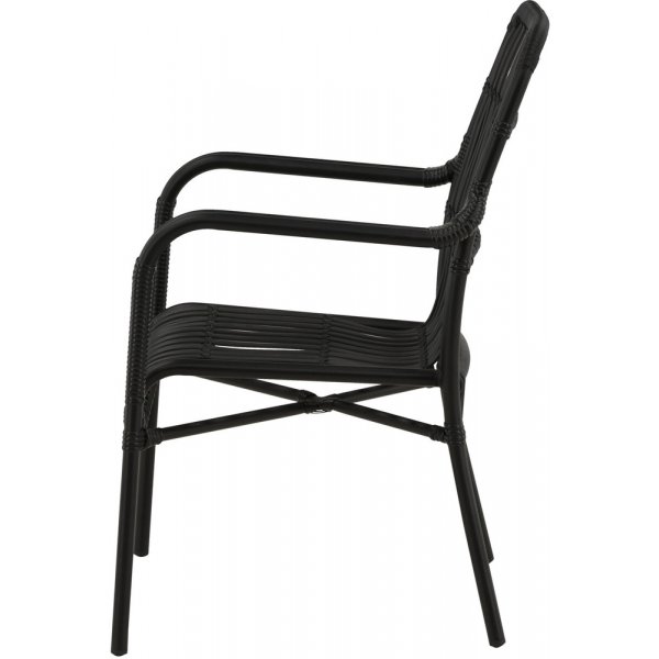 Rizal fåtölj - Svart Rizal fåtölj - Svart