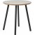 Table d\\\'appoint Aalst 40 cm - Noir/beige