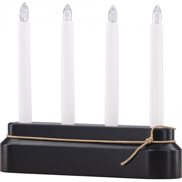 Näsfjället ljusstake - Svart/Vit Näsfjället ljusstake - Svart/Vit