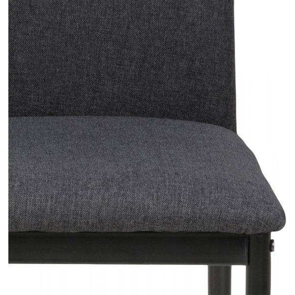 Chaise de salle à manger Demina - Gris foncé Chaise de salle à manger Demina - Gris foncé