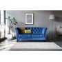 Soffa 2-sits chesterfield bl - Milton