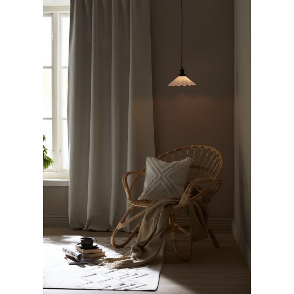 Rideau Colin Lot de 2 2 x 135 x 280 cm - Beige