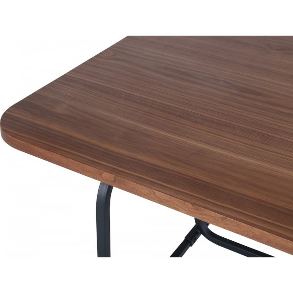 Kotte matbord 200 cm - Svart/valnöt Kotte matbord 200 cm - Svart/valnöt