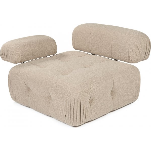 Blanca vänstermodul - Mörk beige Blanca vänstermodul - Mörk beige