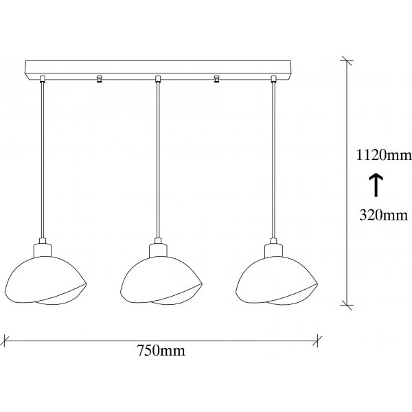 Plafonnier Sivani 985 - Noir Plafonnier Sivani 985 - Noir