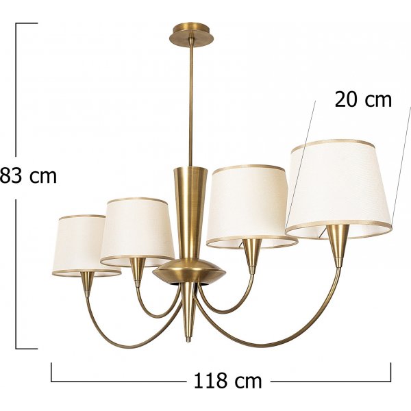 Plafonnier Pardo 3021 - Antique Plafonnier Pardo 3021 - Antique