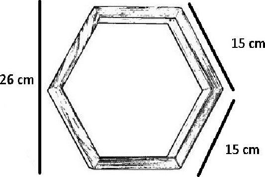 Zuma vägghylla 26 cm - Valnöt Zuma vägghylla 26 cm - Valnöt