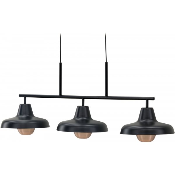 Stöten taklampa - Svart/Koppar Stöten taklampa - Svart/Koppar