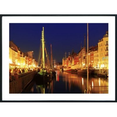 Posterworld - Motiv Copenhagen by night - 50x70 cm