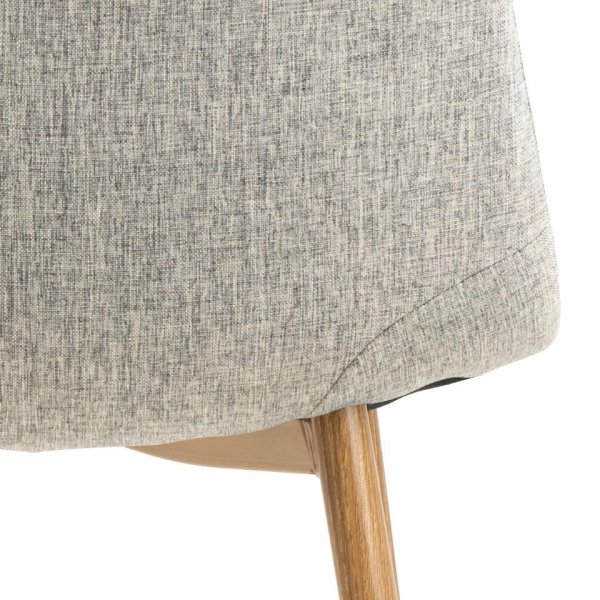 Celia matstol - Grå/ek Celia matstol - Grå/ek