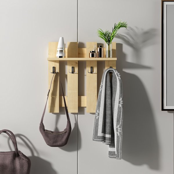 Utica wandplank Eiken Utica wandplank Eiken