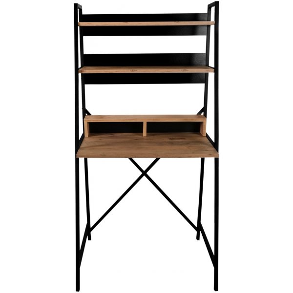 Etagre de bureau Rona 76 x 55 cm - Pin/noir
