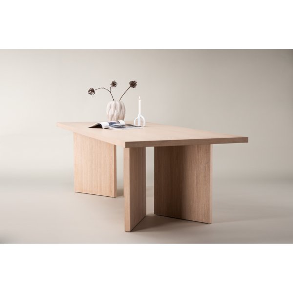 Table  manger Bassholmen 240 x 100 cm - Blanchi