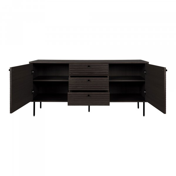 Kyoto skänk - Rökt ek/svart Kyoto skänk - Rökt ek/svart