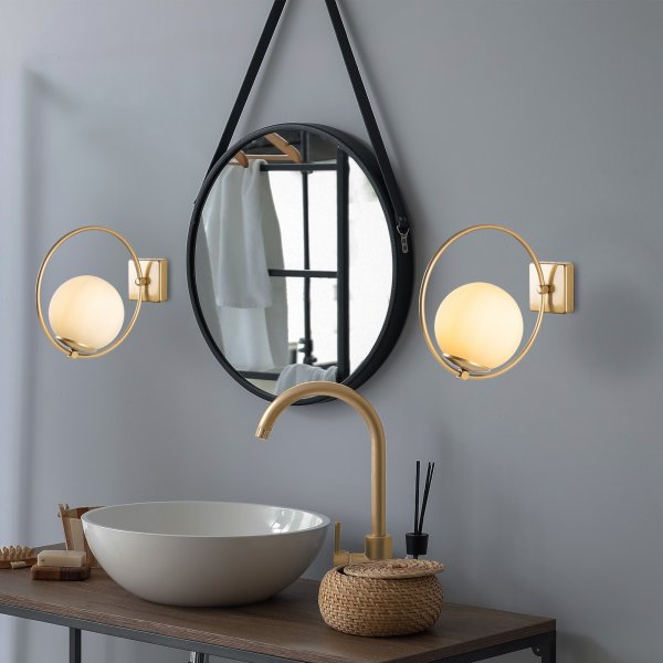 Dolly vägglampa 3912 - Guld Dolly vägglampa 3912 - Guld