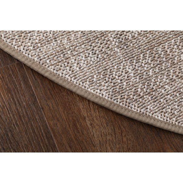 Capri platgeweven vloerkleed Linnen