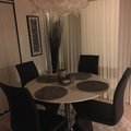 Kundbild Ibiza matbord ø110 cm - Vit/krom: Precis vad jag hade förväntat mig...