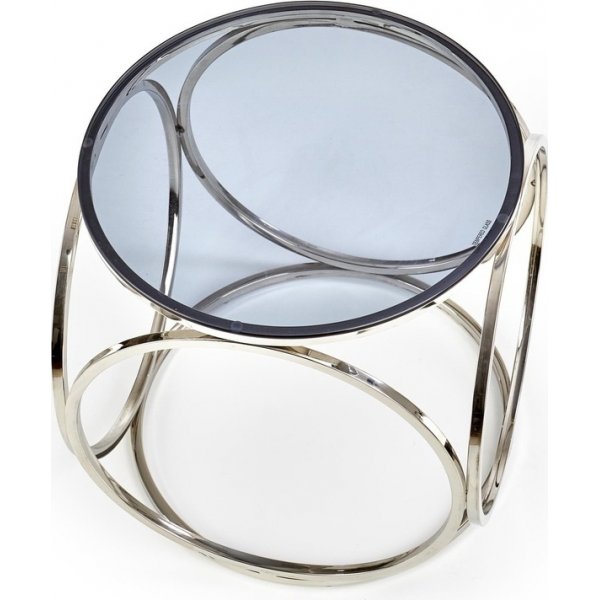 Table basse Harlow Ø50 cm - Chromé Table basse Harlow Ø50 cm - Chromé