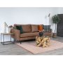 Malaga 2,5-sits soffa - Mrkbrun
