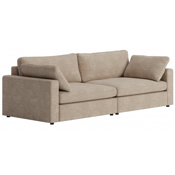 4-sits soffa Falkenberg 266 cm - Mörkbeige 4-sits soffa Falkenberg 266 cm - Mörkbeige