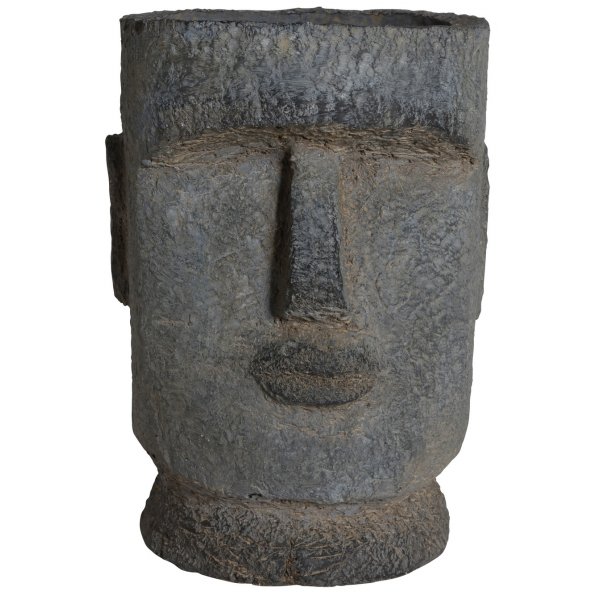 Ansikte kruka H43 cm - utomhus kruka