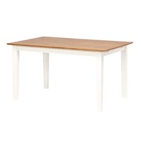 Laura matbord - 140x90 - ekbets/vit Laura matbord - 140x90 - ekbets/vit