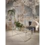 Cross soffbord 110 x 65 cm - Krom